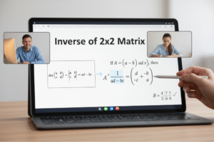 How to Find the Inverse of 2x2 Matrix