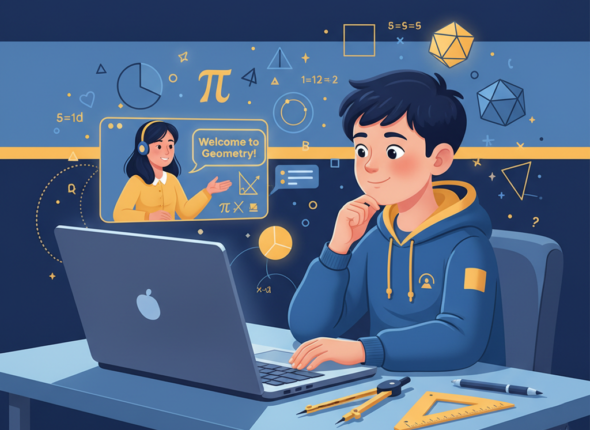 Online Tutoring Service for Geometry