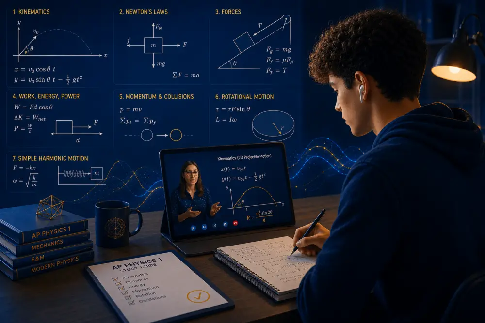 Featured Image - How to Ace the AP Physics 1 Algebra-Based Exam