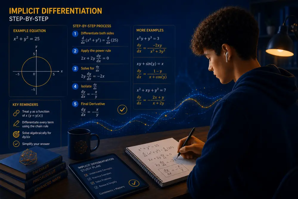 Featured Image - How to Do Implicit Differentiation (Step-by-Step)