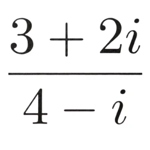 Image - Example of Dividing Two Complex Numbers