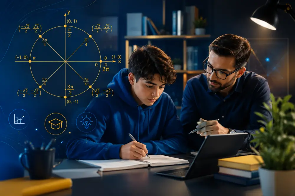 Featured Image - Master the Radian Unit Circle Chart With Easy Study Tips